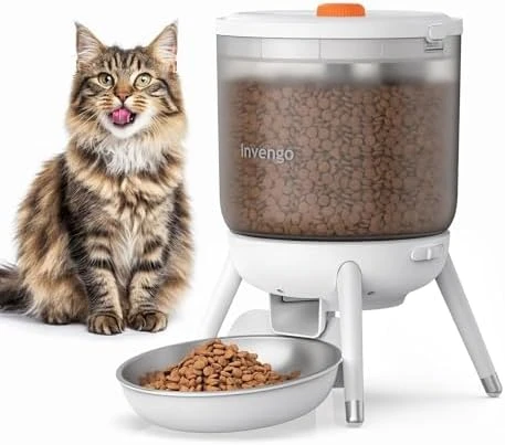 Automatic Pet Feeder with Timed Food Dispenser — Automatic Pet Feeder, Invengo