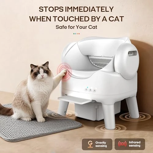 Automatic Self-Cleaning Cat Litter Box — Self-Cleaning Litter Box, RPZ