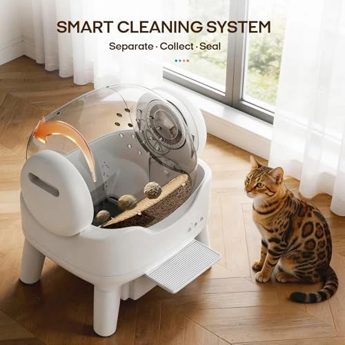 Automatic Self-Cleaning Cat Litter Box — Self-Cleaning Litter Box, RPZ
