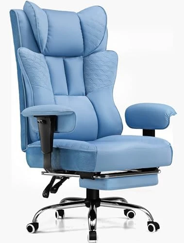 Big and Tall Office Chair with Foot Rest — Smart Chairs, GTPLAYER