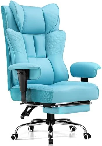 Big and Tall Office Chair with Foot Rest — Smart Chairs, GTPLAYER