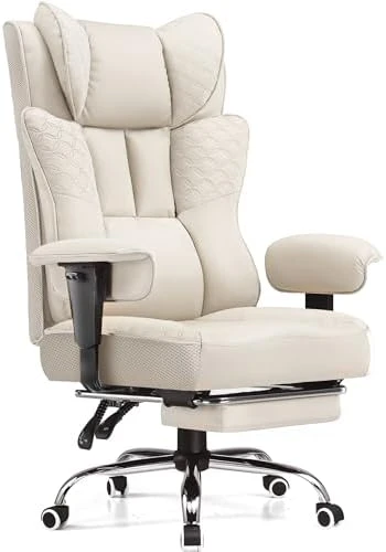Big and Tall Office Chair with Foot Rest — Smart Chairs, GTPLAYER