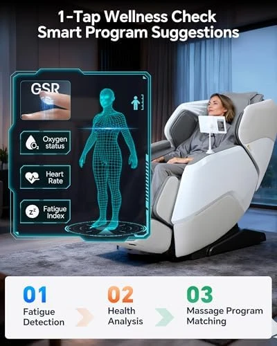 Dual Mechanism Massage Chair Recliner — Massage Chairs, CareTech