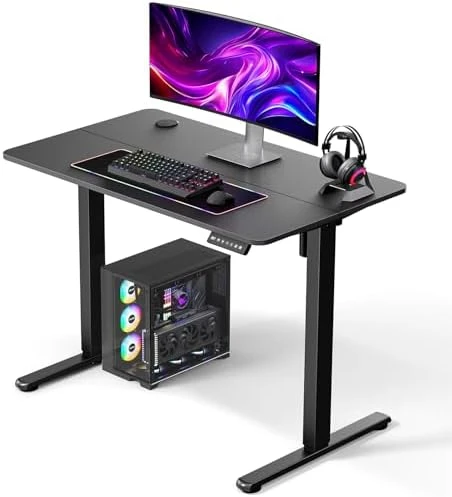 Electric Standing Desk Adjustable Height, Ergonomic Sit Stand Computer Desk — Standing Desk, VVENACE