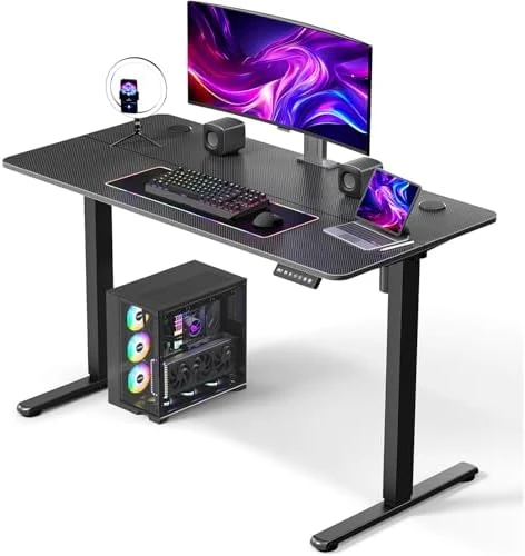 Electric Standing Desk Adjustable Height, Ergonomic Sit Stand Computer Desk — Standing Desk, VVENACE