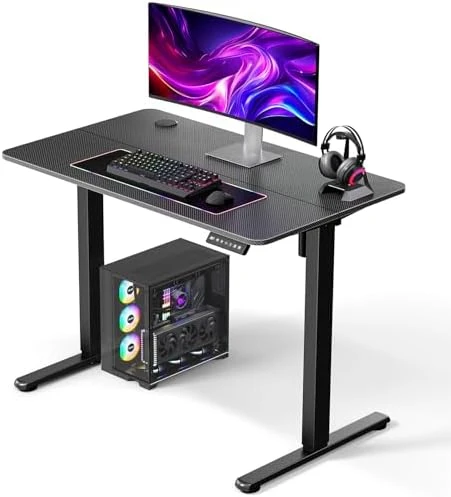 Electric Standing Desk Adjustable Height, Ergonomic Sit Stand Computer Desk — Standing Desk, VVENACE
