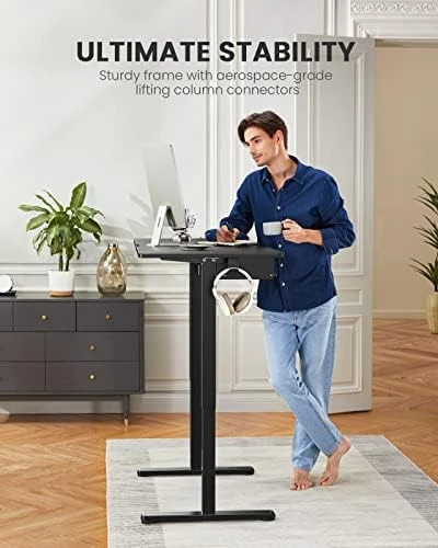 Electric Standing Desk with Keyboard Tray — Standing Desk, ErGear