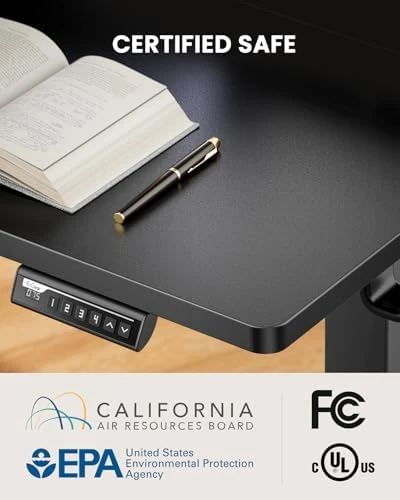 Electric Standing Desk with Keyboard Tray — Standing Desk, ErGear