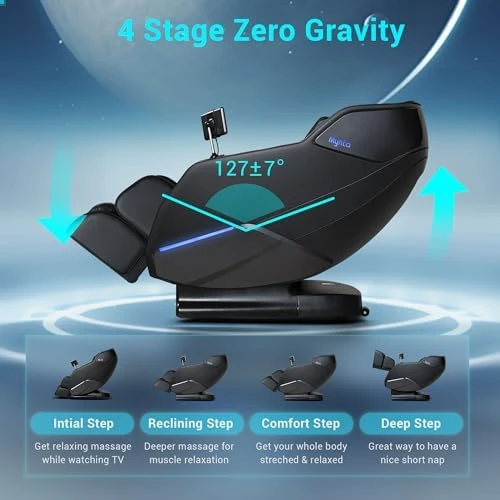 Full Body Massage Chair with Heat and Zero Gravity — Massage Chairs, MYNTA