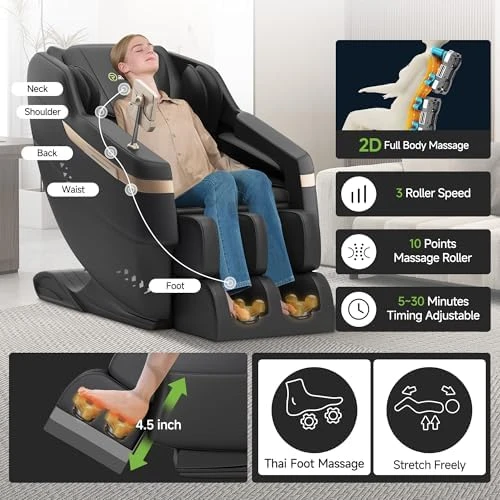 Full Body Massage Chair — Massage Chairs, Real Relax