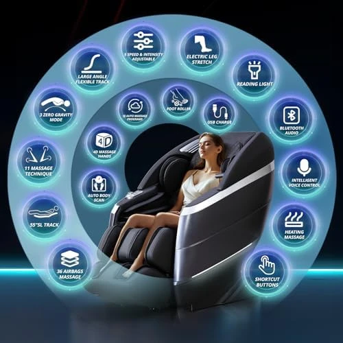 Full Body Massage Chair — Massage Chairs, HealthRelife