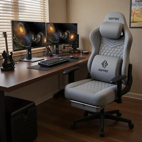Gaming Chair with Speakers and Massage — Smart Chairs, HOFFREE