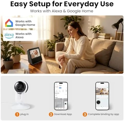 Indoor Camera — Security Camera, WOOMO
