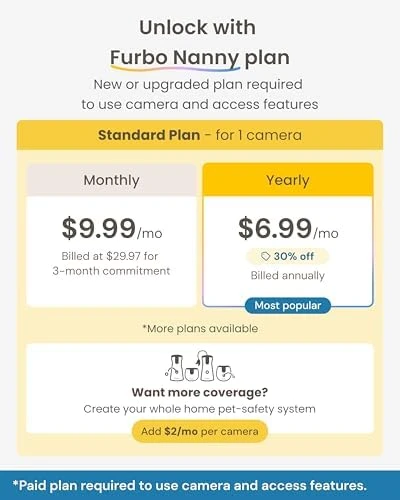 Mini 360° Camera + Mini Cam 2-Camera Bundle — Security Camera, Furbo