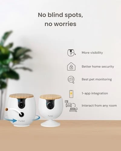 Mini 360° Camera + Mini Cam 2-Camera Bundle — Security Camera, Furbo