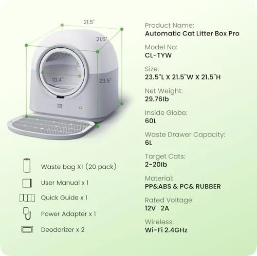 Self Cleaning Litter Box Automatic — Self-Cleaning Litter Box, HHOlove