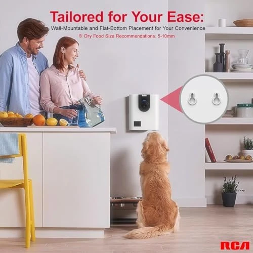 Smart Camera Treat Dispenser — Automatic Pet Feeder, RCA