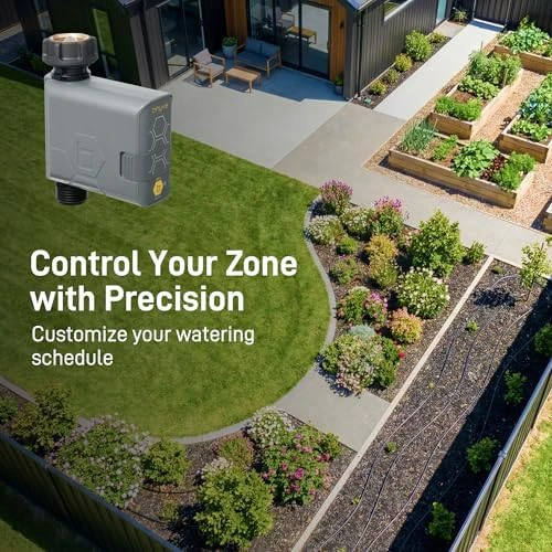 Smart Hose Watering Timer with Wi-Fi Hub — Irrigation System, Orbit
