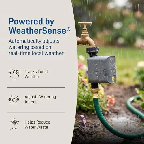 Smart Hose Watering Timer with Wi-Fi Hub — Irrigation System, Orbit