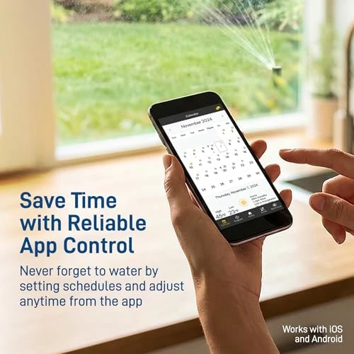 Smart Hose Watering Timer with Wi-Fi Hub — Irrigation System, Orbit