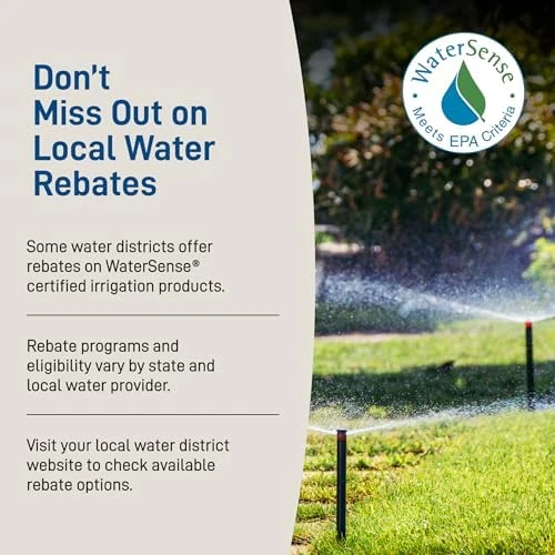 Smart Hose Watering Timer with Wi-Fi Hub — Irrigation System, Orbit