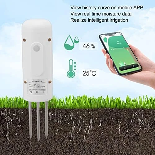 Smart Plant Soil Tester — Soil Moisture Sensor, Fockety