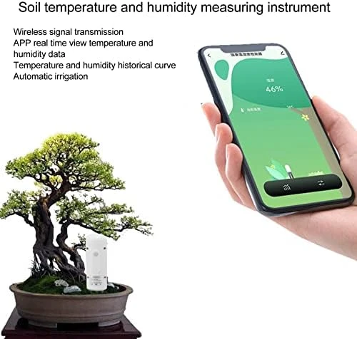 Smart Plant Soil Tester — Soil Moisture Sensor, Fockety