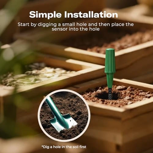 Smart Soil Moisture Sensor 3-Pack — Soil Moisture Sensor, THIRDREALITY
