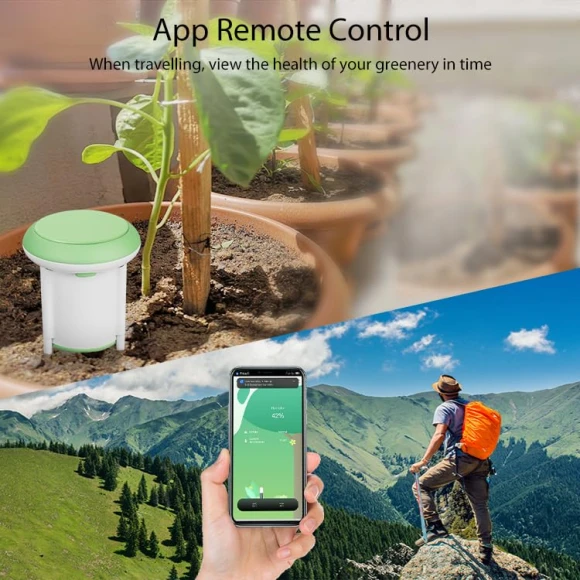 Smart Soil Moisture Sensor with Temperature and Light Monitoring — Soil Moisture Sensor, RISOON