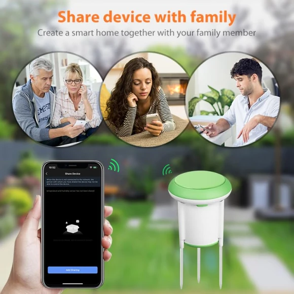 Smart Soil Moisture Sensor with Temperature and Light Monitoring — Soil Moisture Sensor, RISOON