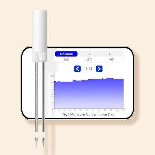 Soil Moisture Meter with App — Soil Moisture Sensor, EvoDevice