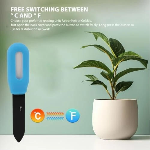 Soil Temperature and Humidity Sensor with Auto Watering — Soil Moisture Sensor, Generic