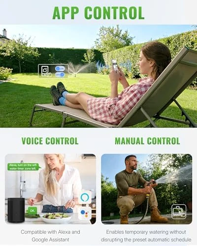 Water Timer for Garden Hose — Irrigation System, WILAWELS