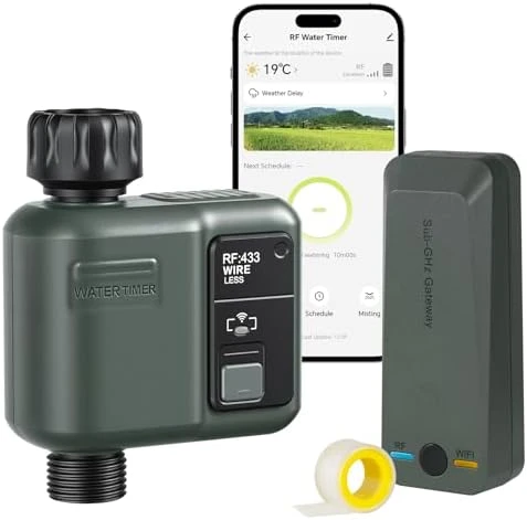 Water Timer for Garden Hose — Irrigation System, WILAWELS