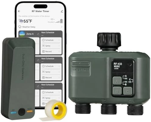 Water Timer for Garden Hose — Irrigation System, WILAWELS
