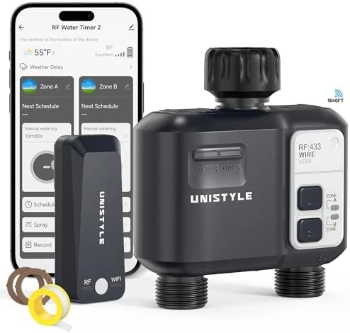WiFi Sprinkler Timer — Irrigation System, Unistyle