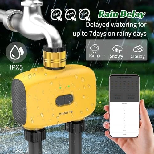 WiFi Sprinkler Timer — Irrigation System, AnseTo