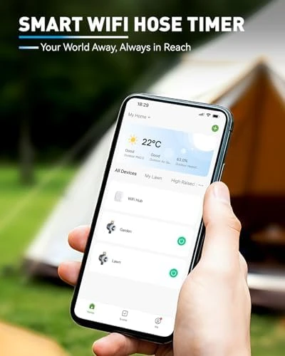 WiFi Water Timer — Irrigation System, RainPoint