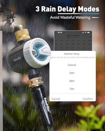 WiFi Water Timer — Irrigation System, RainPoint