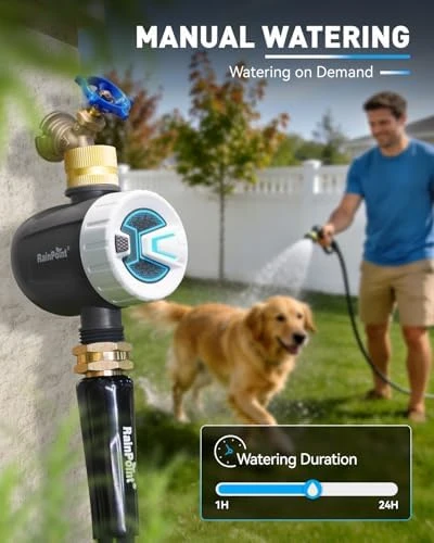WiFi Water Timer — Irrigation System, RainPoint