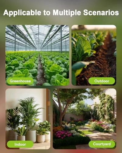 Wireless WiFi Moisture and Temperature Soil Meter — Soil Moisture Sensor, Lumary