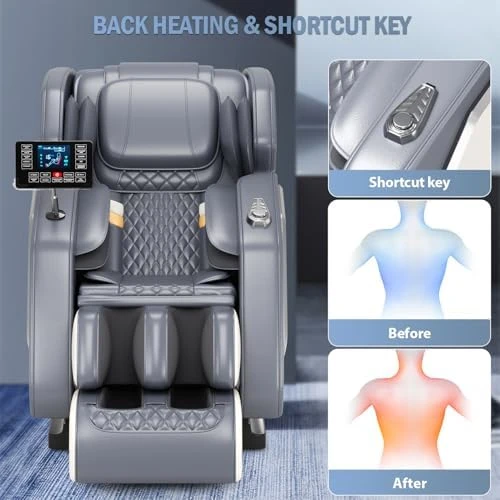 Zero Gravity Full Body Massage Recliner — Massage Chairs, AOVOJRM