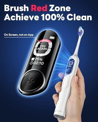 AI Electric Toothbrush with 6 Brush Heads — Electric Toothbrush, SAKYPRORAL