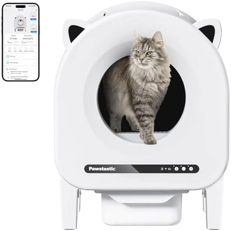 Automatic Cat Litter Box — Self-Cleaning Litter Box, BEAUTIFUL HYDRATION