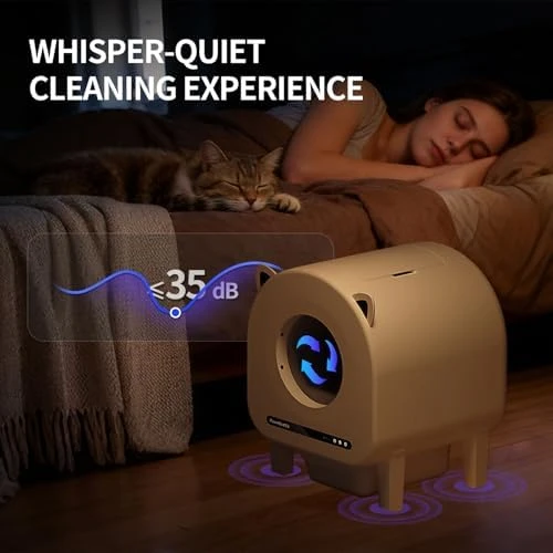 Automatic Cat Litter Box — Self-Cleaning Litter Box, BEAUTIFUL HYDRATION