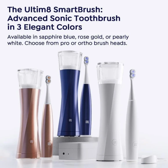 Electric Toothbrush with Dual Sonic Modes and Pressure Sensor — Electric Toothbrush, SuperMouth