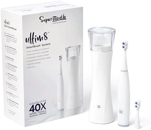 Electric Toothbrush with Dual Sonic Modes and Pressure Sensor — Electric Toothbrush, SuperMouth