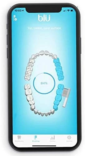 Electric Toothbrush with Interactive Live Tracking App — Electric Toothbrush, Blu