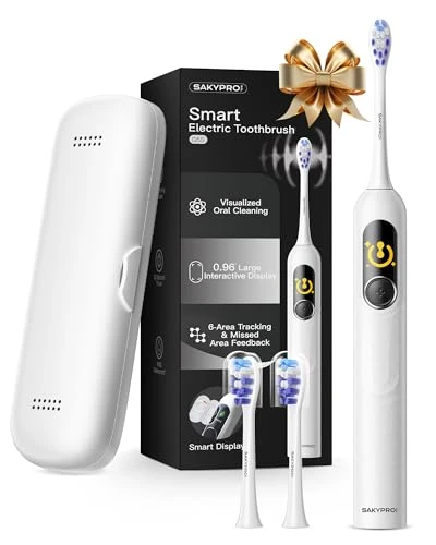 Electric Toothbrush with Smart Display — Electric Toothbrush, SAKYPRORAL
