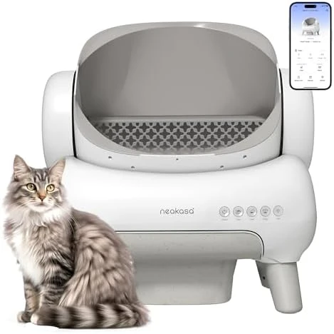 Open-Top Self Cleaning Cat Litter Box — Self-Cleaning Litter Box, Neakasa